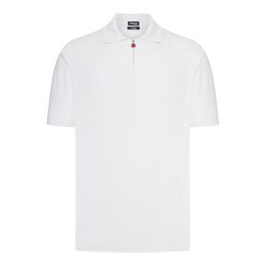 Kiton Men Solid Color Cotton Knitted Polo Shirt